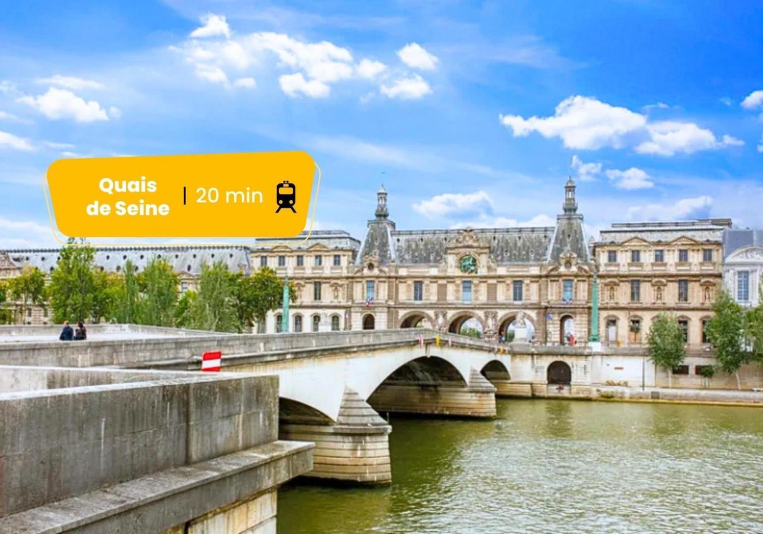 127 Suite Moshe - Superbe Appartement A Paris. Exterior foto